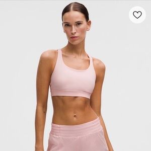 Lululemon Athletica Light Pink Energy Sports Bra